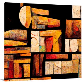 Cuadro abstracto moderno y decorativo - Cuadrostock