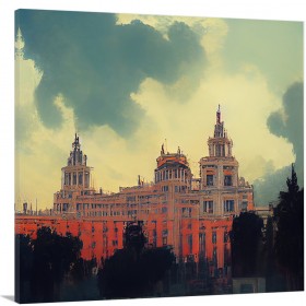 Cuadro decorativo de Madrid 004 - Cuadrostock