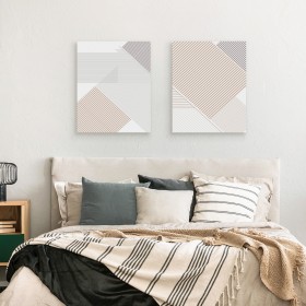 copy of Conjunto de 2 cuadros abstractos