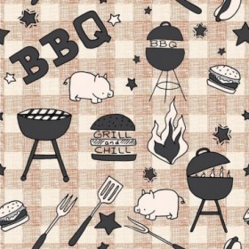 BBQ Checkered Pattern - Cuadrostock