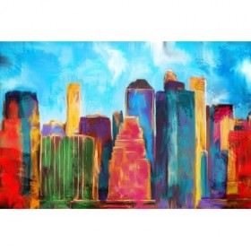 Manhattan Skyline - Cuadrostock