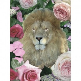 Floral Lion - Cuadrostock