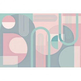 Abstract Arches Pastel - Cuadrostock