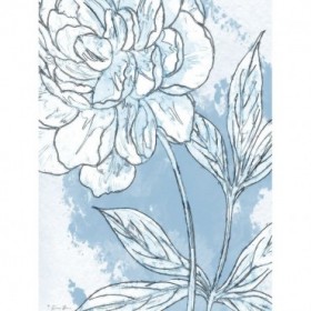 Blue Floral 1 - Cuadrostock
