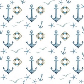Anchor Home Pattern - Cuadrostock