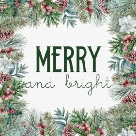 Merry and Bright - Cuadrostock