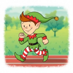 Running Elf 1 - Cuadrostock