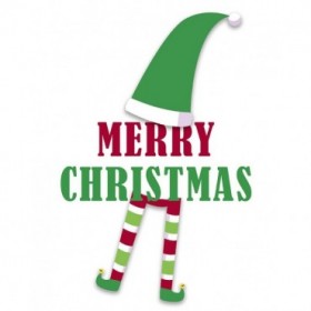 Merry Christmas Elf v2 - Cuadrostock