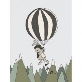 Bunny Balloon Adventure - Cuadrostock