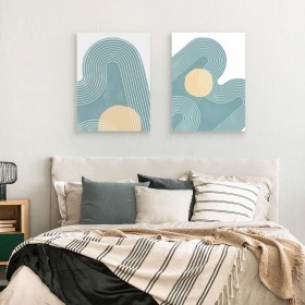 copy of Conjunto de 2 cuadros abstractos