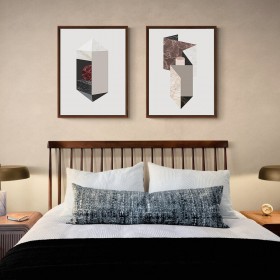 copy of Conjunto de 2 cuadros abstractos