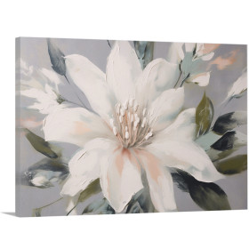 Arte para Pared: Cuadro de flor blanca - Cuadrostock