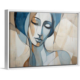 Cuadro Arte Figurativo: Diseño Retrato Mujer - Cuadrostock