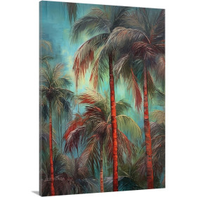 Cuadro decorativo de palmeras - Cuadrostock