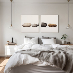 Juego de 2 cuadros decorativos ideal para dormitorio - Cuadrostock