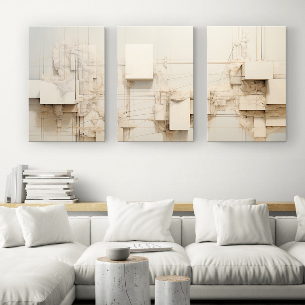 Lienzos modernos: Ideas para decorar tu hogar