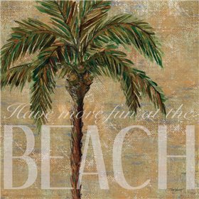 Beach Palm - Cuadrostock