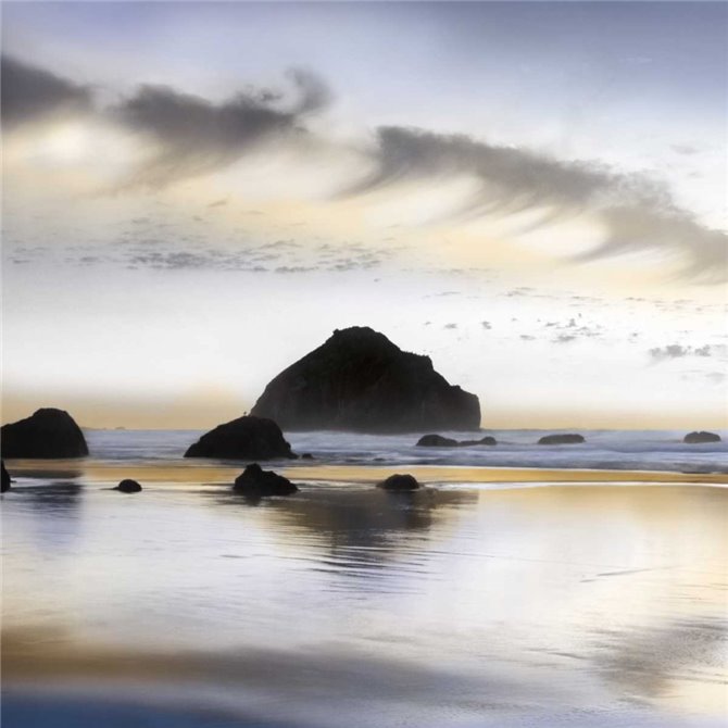 Twilight on the Coastline - Cuadrostock