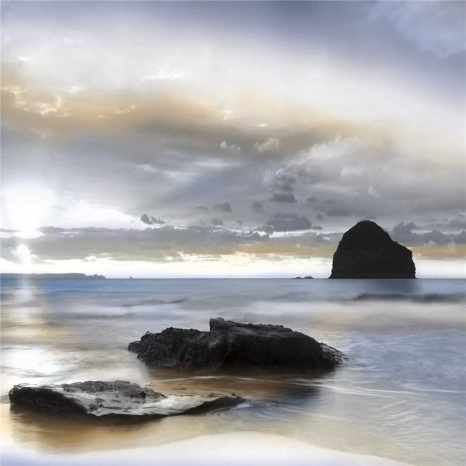 Sunset at Trebarwith Strand - Cuadrostock