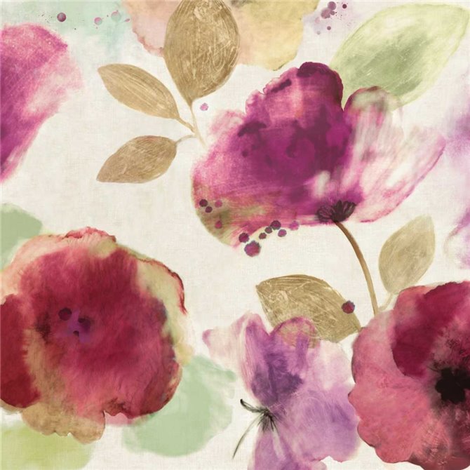 Watercolour Florals I - Cuadrostock