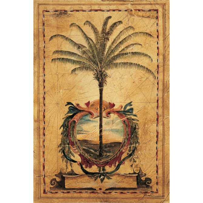 Sunset Palm
