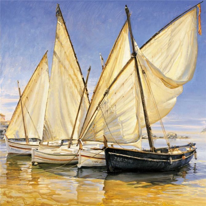 White Sails II - Cuadrostock
