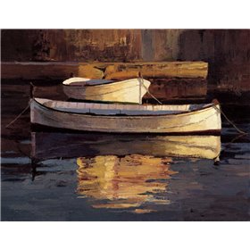 Barcas al Atardecer