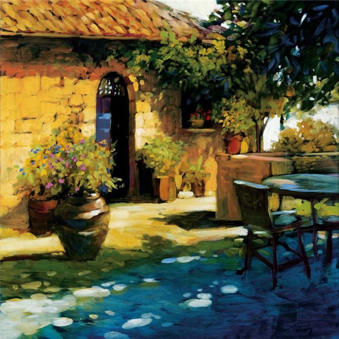 Courtyard Retreat - Cuadrostock