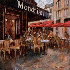 Mondrian Cafe - Cuadrostock