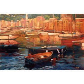 Anchored Boats - Portofino - Cuadrostock