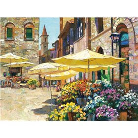Siena Flower Market - Cuadrostock