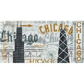 Hey Chicago Vintage - Cuadrostock