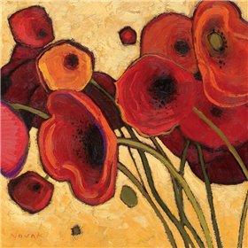 Cuadro para dormitorio - Poppies WIldly I - Cuadrostock