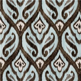 Blue Ikat II
