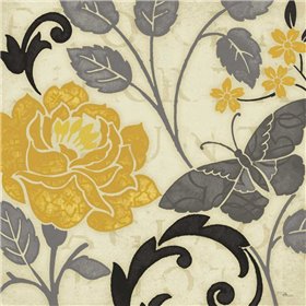 Perfect Petals I Yellow