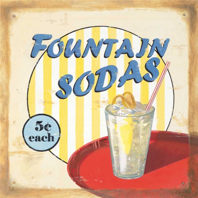 Fountain Sodas - Cuadrostock