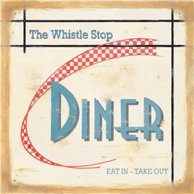 Whistle Stop Diner - Cuadrostock