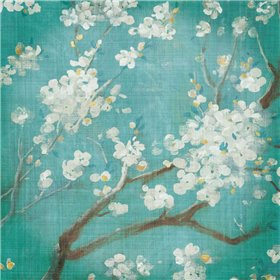 Cuadro para dormitorio - White Cherry Blossoms I - Cuadrostock