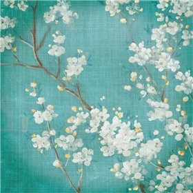 Cuadro para dormitorio - White Cherry Blossoms II - Cuadrostock