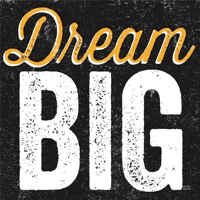Dream Big - Cuadrostock