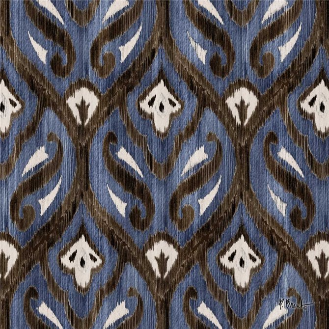 Indigo Ikat II - Cuadrostock