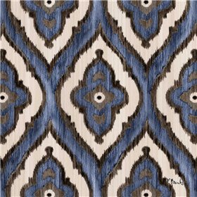 Indigo Ikat III - Cuadrostock