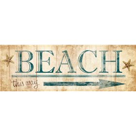 Beach Sign - Cuadrostock