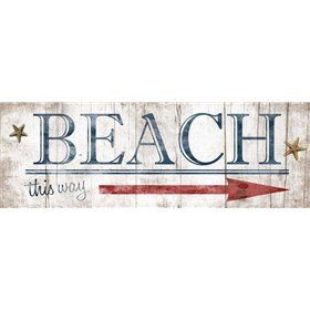 Beach Sign - Cuadrostock