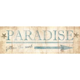 Paradise Sign - Cuadrostock
