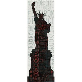 Statue of Liberty - Red - Cuadrostock