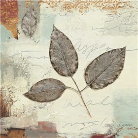 Silver Leaves II - Cuadrostock