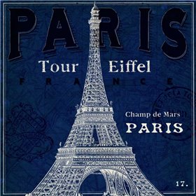 Blueprint Tour Eiffel 