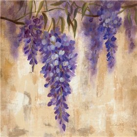 Cuadro para dormitorio - Wisteria Bloom II - Cuadrostock