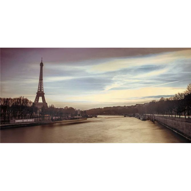 Paris Sunset - Cuadrostock